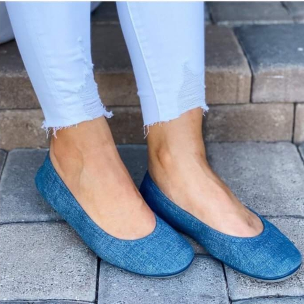 Storehouse Flats size 11 Denim blue
